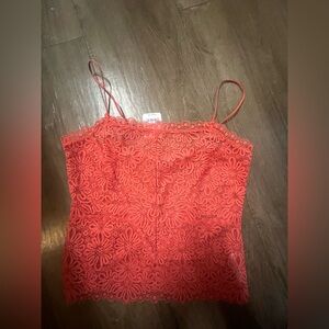 Free People Love and Lace Cami size L